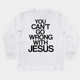 You can't go wrong with Jesus Kids Long Sleeve T-Shirt